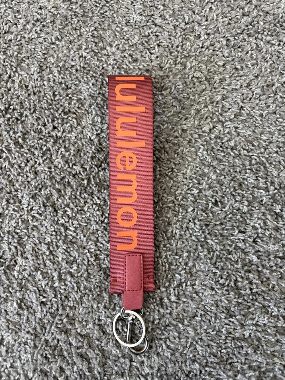 lululemon Never Lost Keychain strap